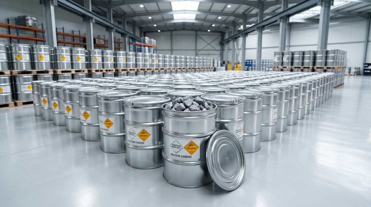 Calcium Carbide Supply: Quality, Packaging and Logistics